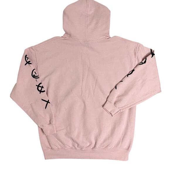 Cloakzy Hoodie Unisex L Pink Heavy Gildan Logo Youtube Twitch Accents - Picture 3 of 12